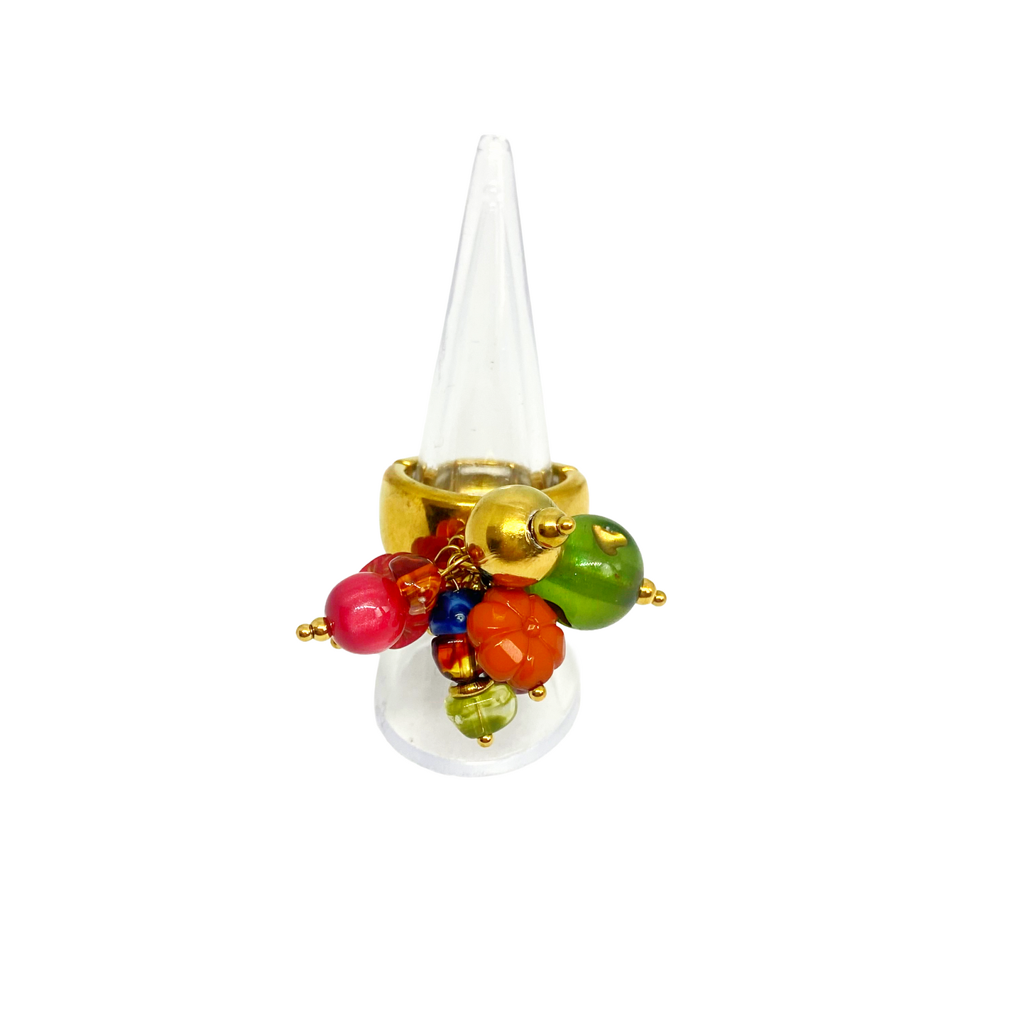 Bague AURA gold/multicolore