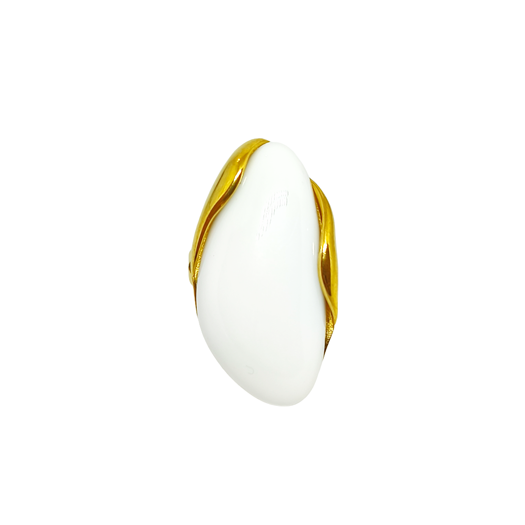 Bague CONSTANTINA gold/blanche