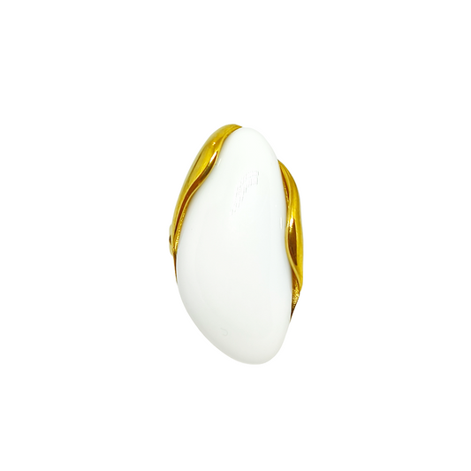 Bague CONSTANTINA gold/blanche