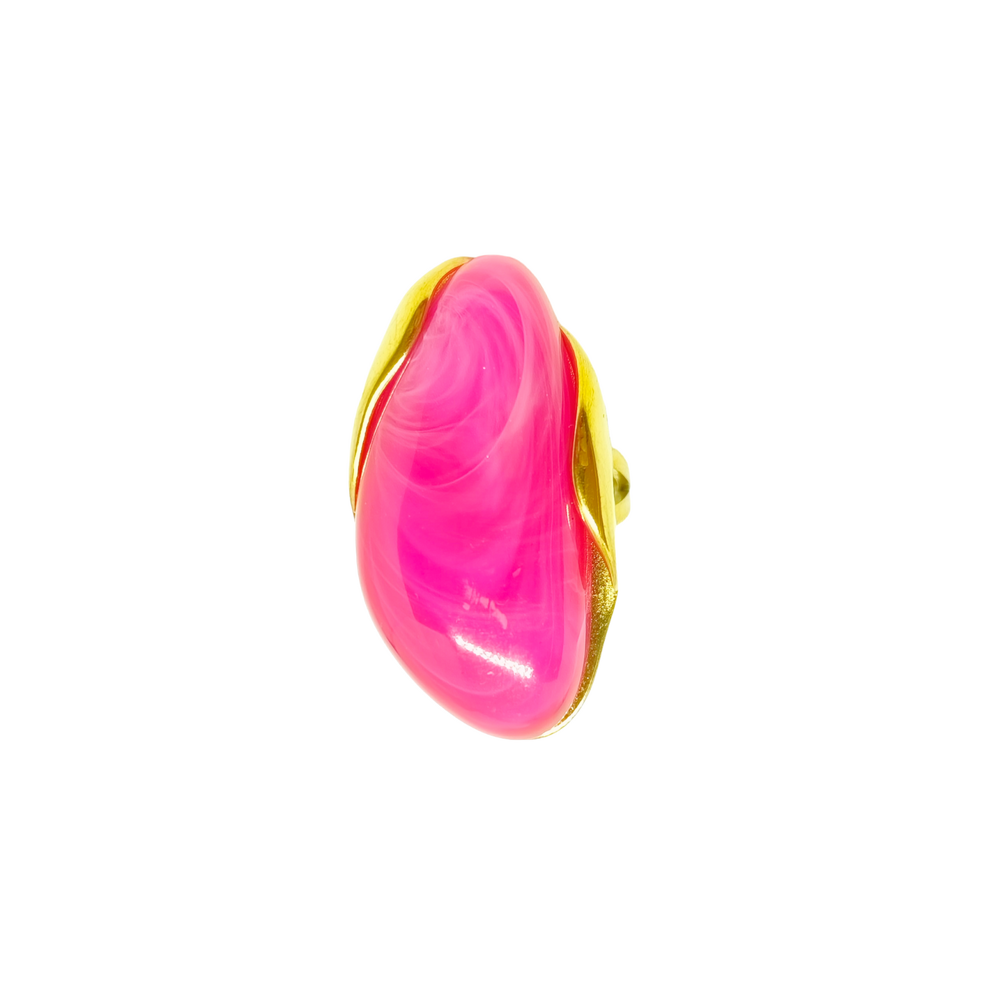 Bague CONSTANTINA gold/rose fuchsia