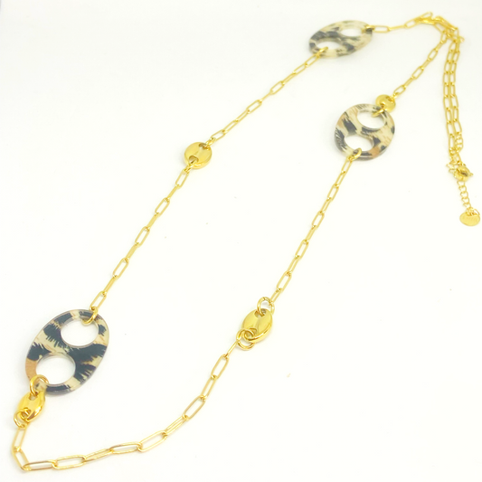 Collier sautoir GEMMA gold