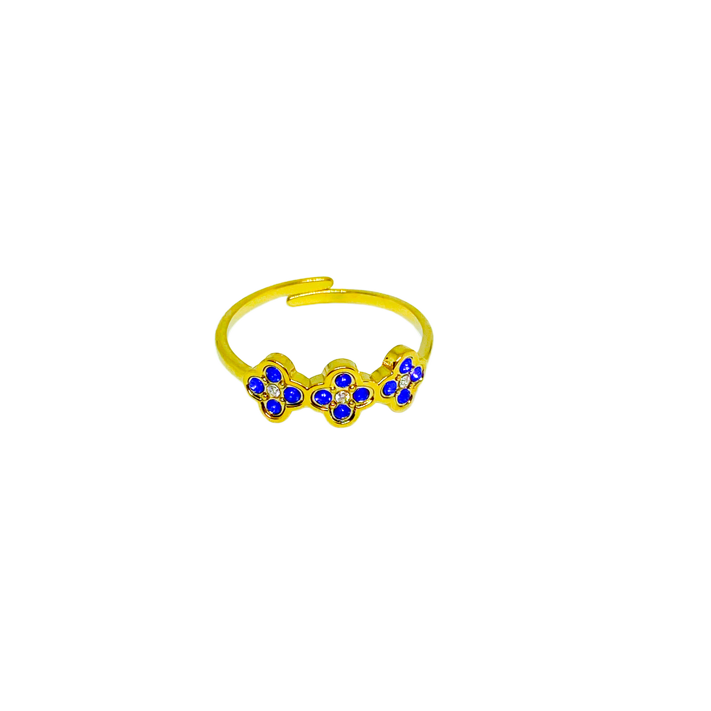 Bague VENUS gold/bleu