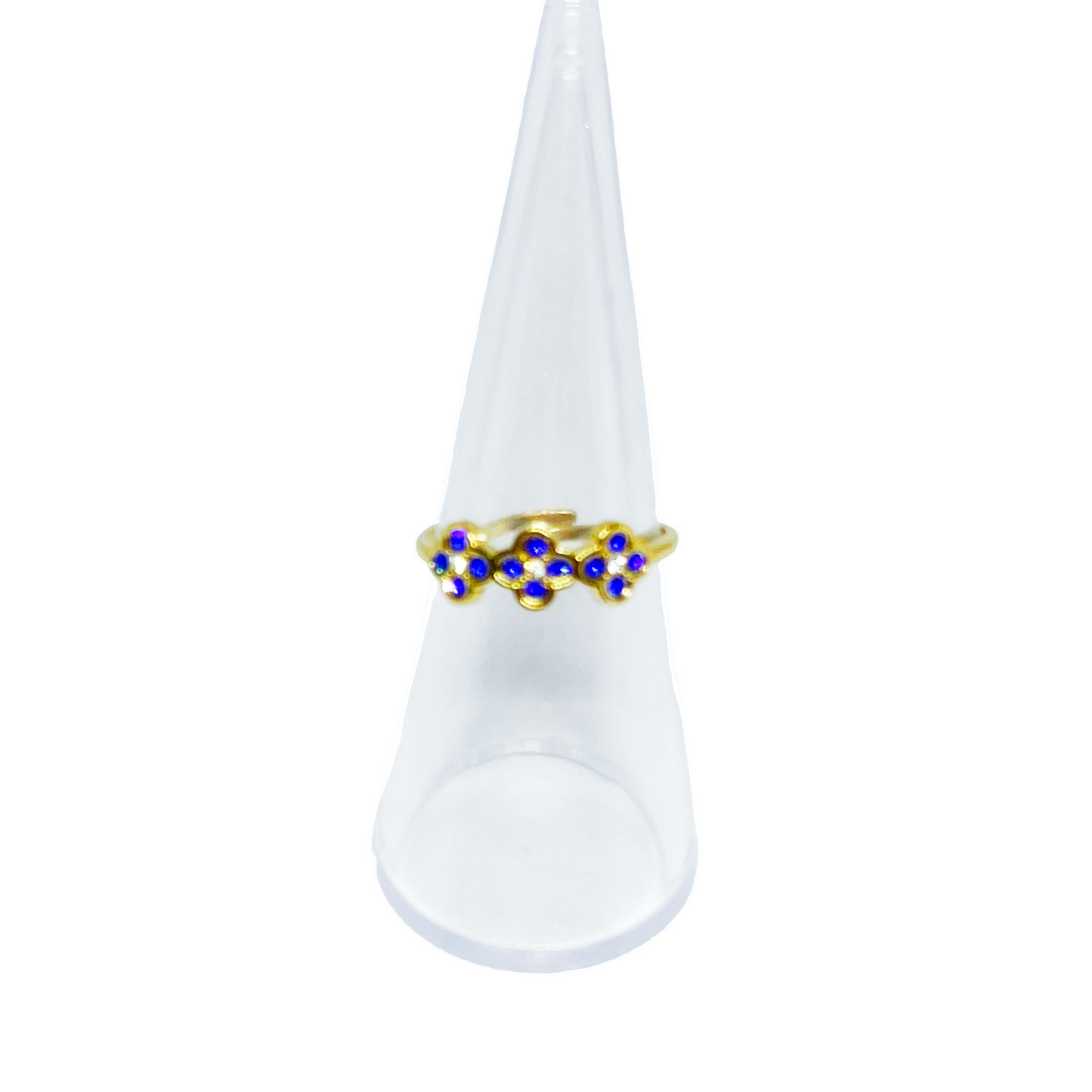 Bague VENUS gold/bleu