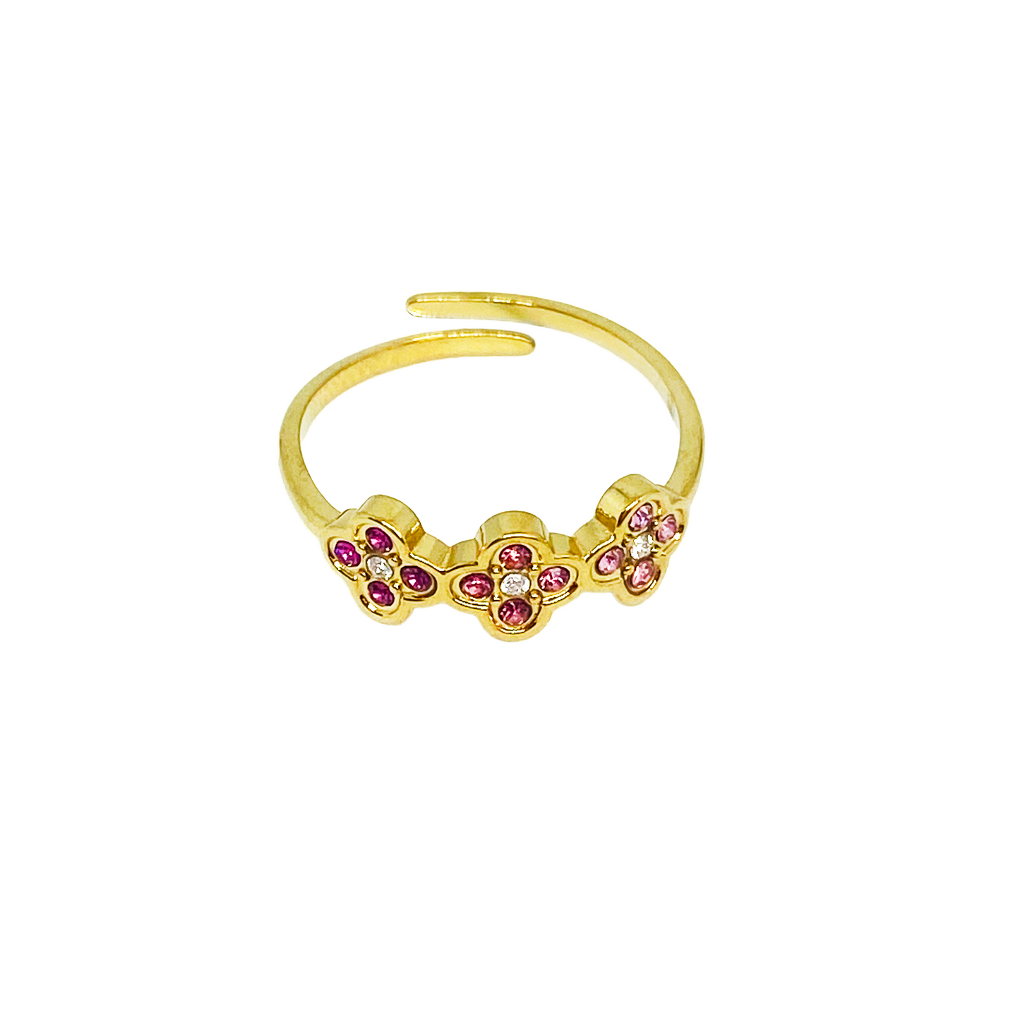Bague VENUS gold/multi rose