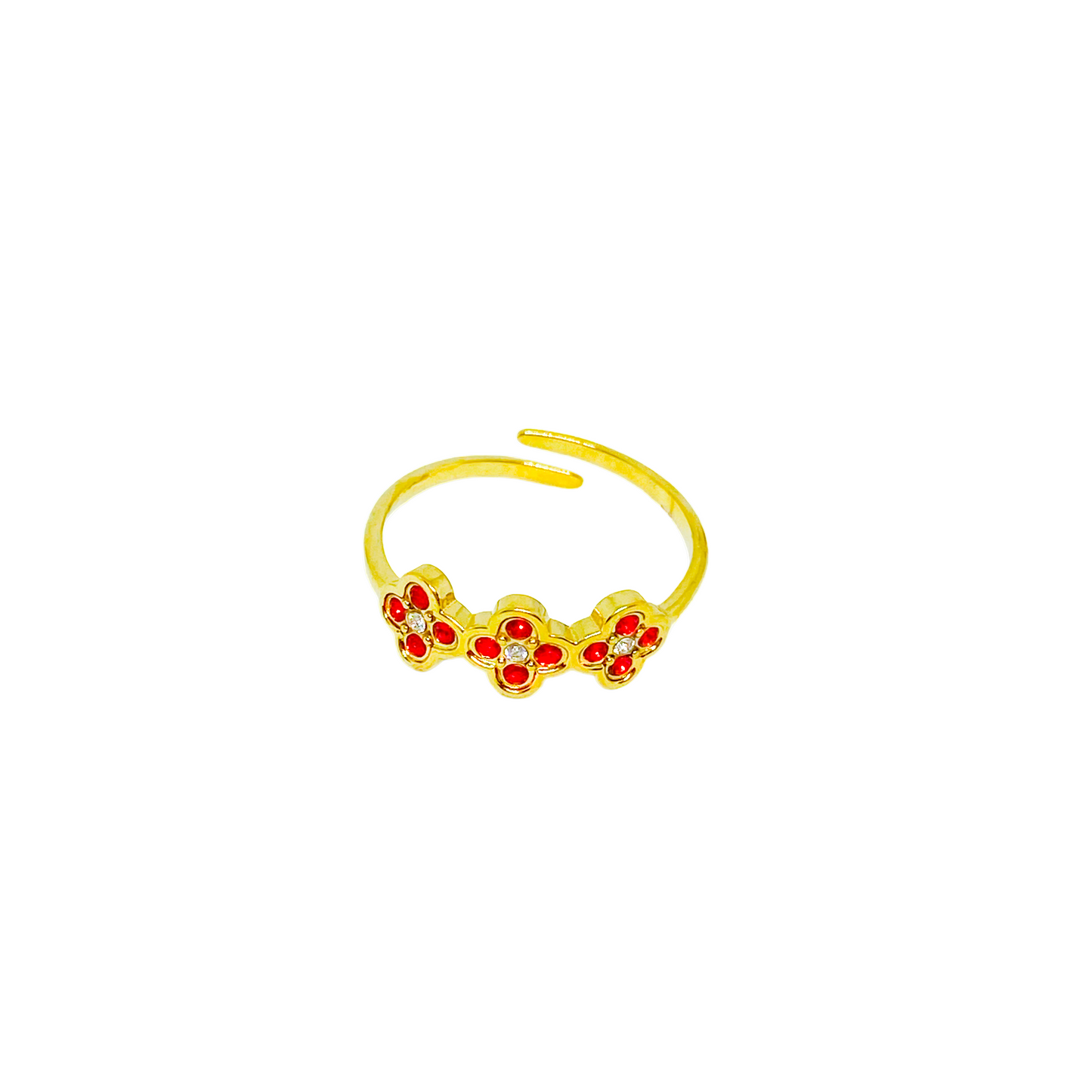 Bague VENUS gold/rouge