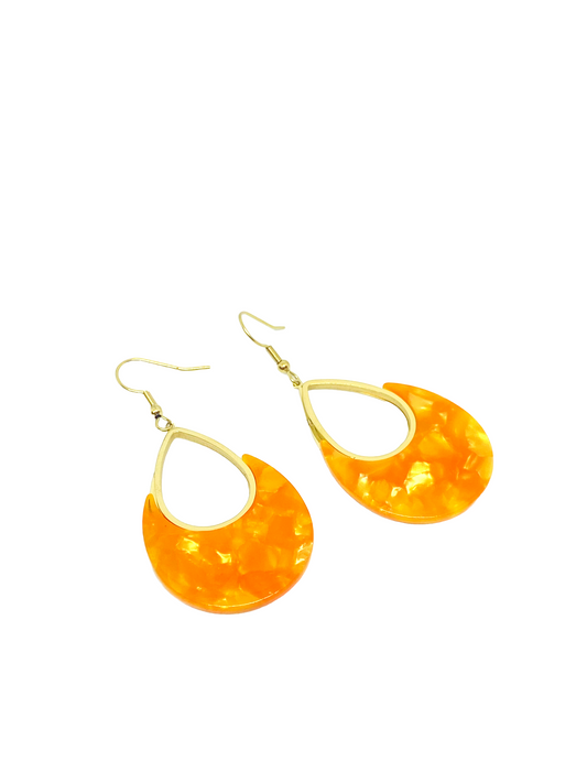 Boucles ANALIA gold/orange