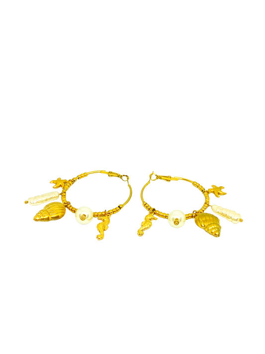 Boucles d'oreilles FABIOLA gold