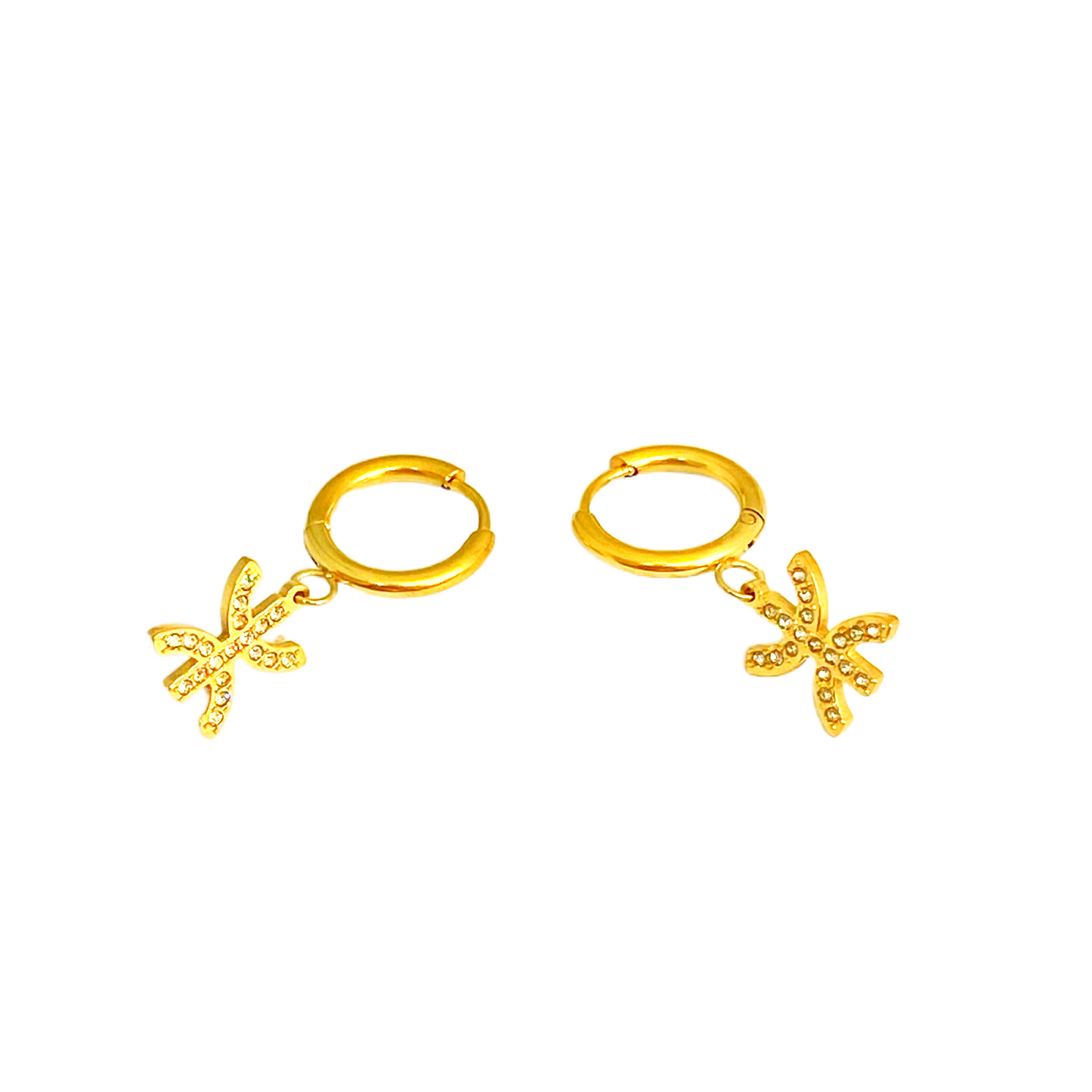 Boucles d'oreilles GHNIMA dorées