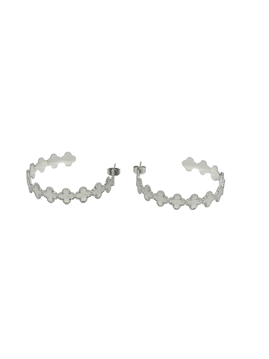 Boucles d'oreilles JINANE sylver