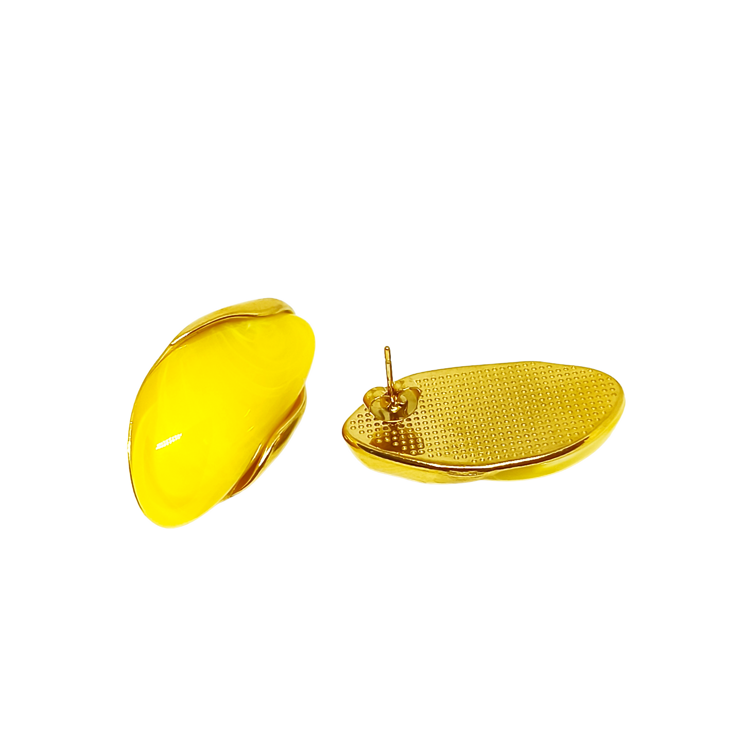 Boucles d'oreilles JOSEPHA gold/jaune