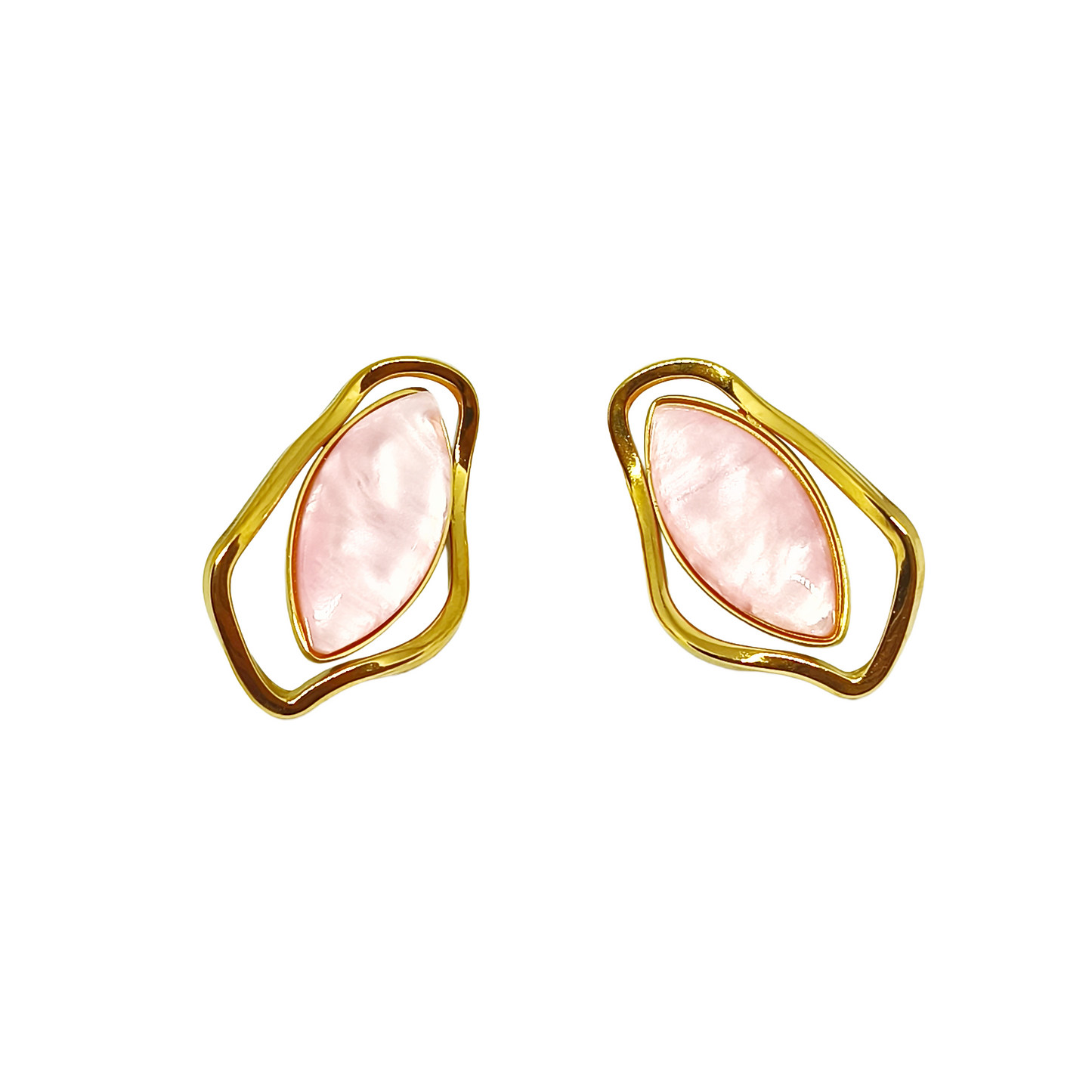 Boucles d'oreilles LIVY gold/rose