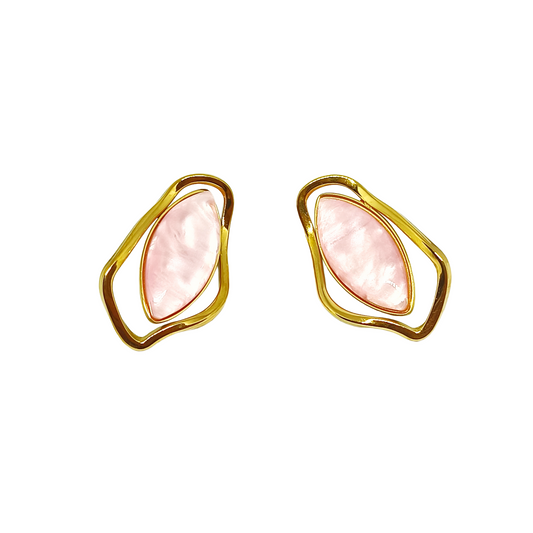 Boucles d'oreilles LIVY gold/rose