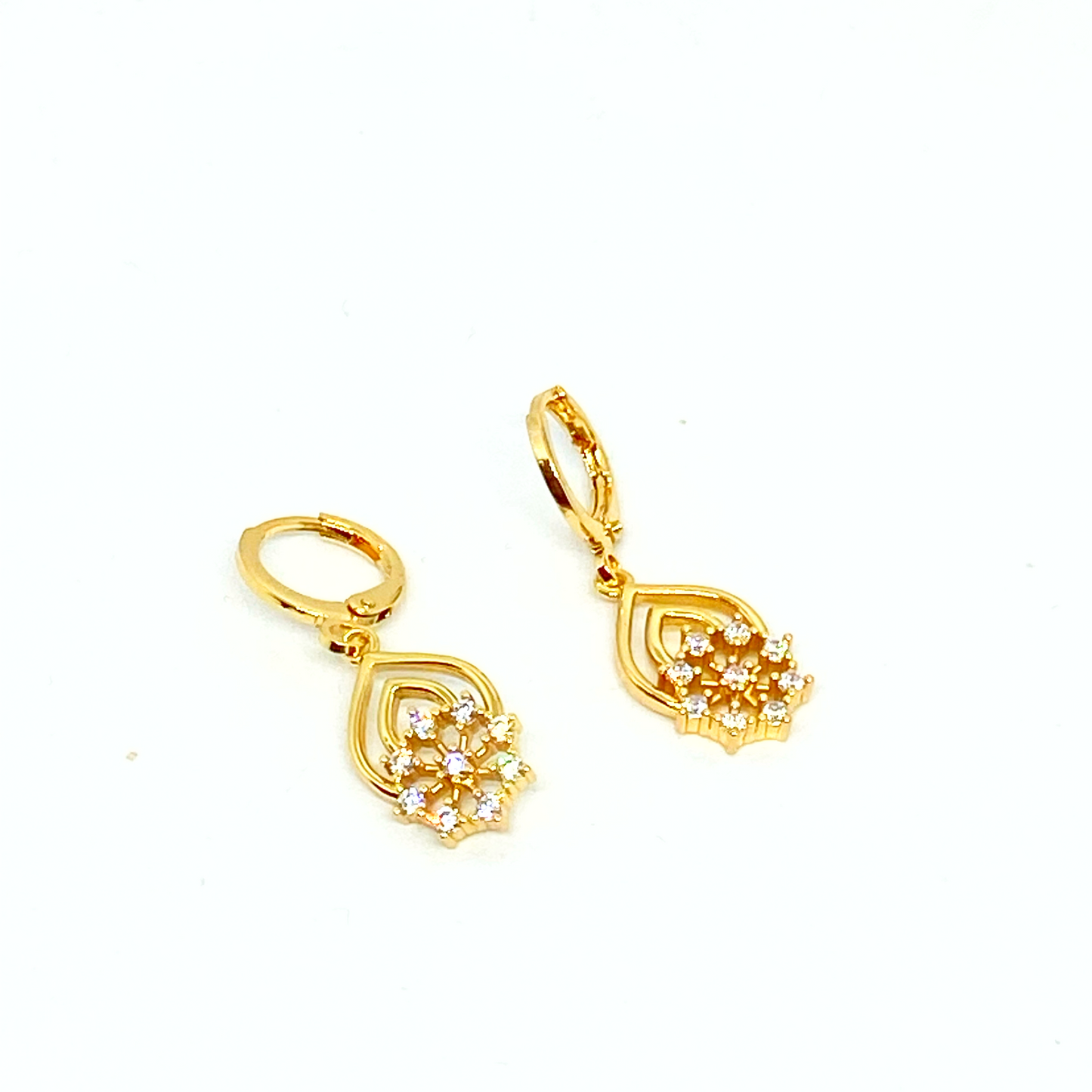 Boucles d'oreilles LOANA rose gold