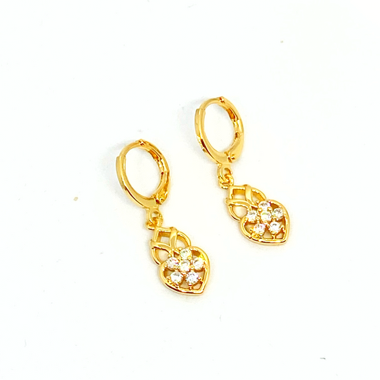 Boucles d'oreilles LORENA rose gold