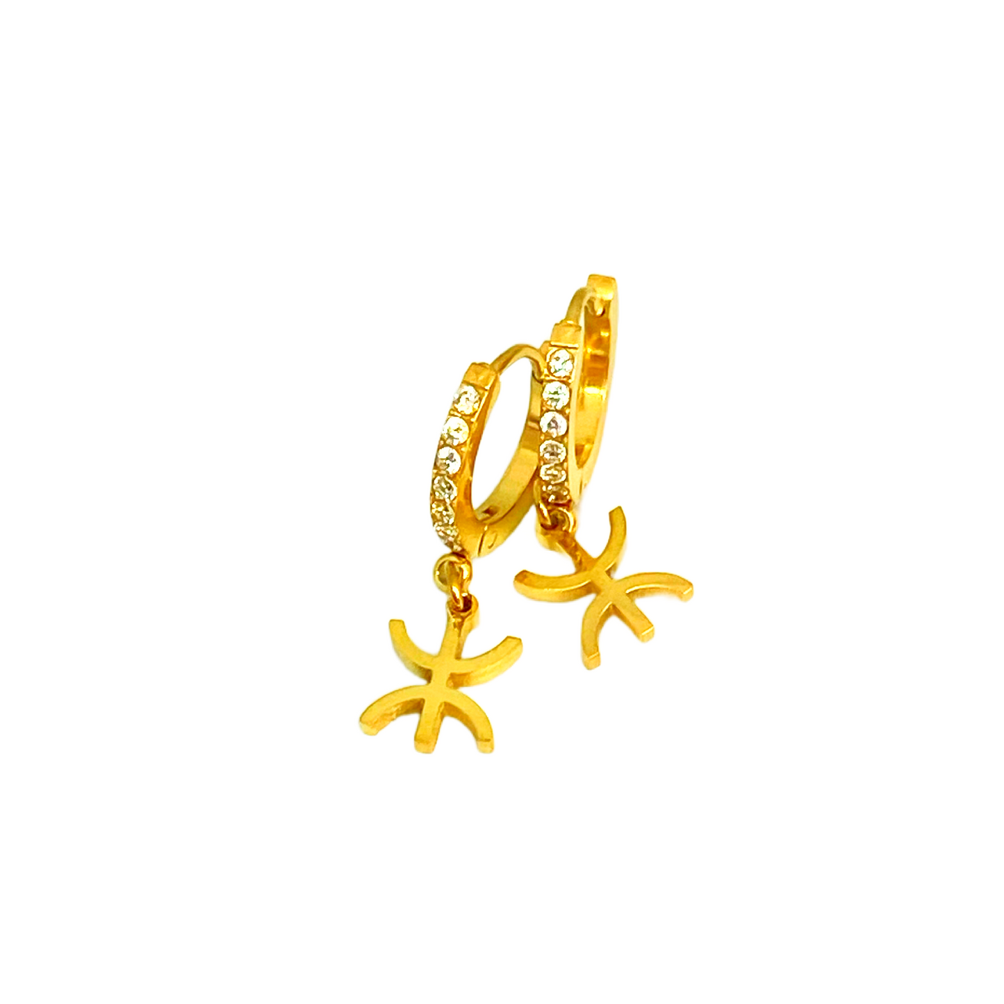 Boucles d'oreilles MASSIVA dorées