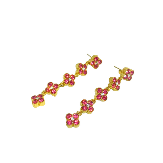 Boucles d'oreilles NELLY gold/rose