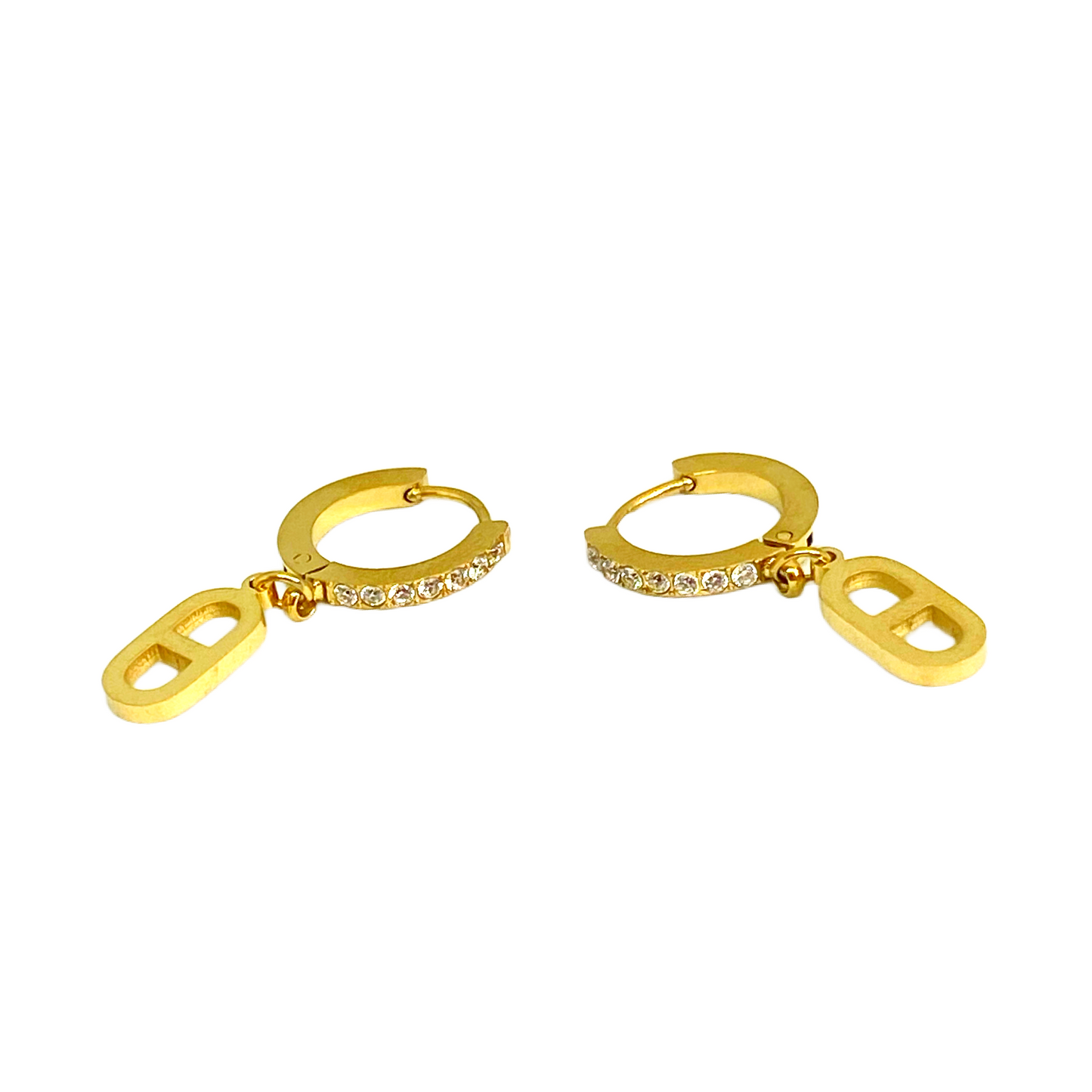 Boucles d'oreilles SABERA gold