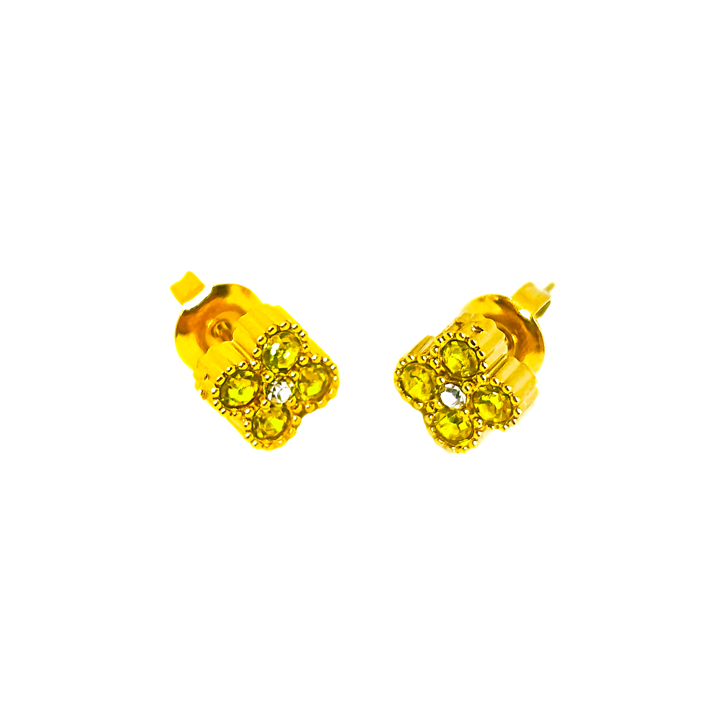 Boucles d'oreilles MALIA gold/jaune