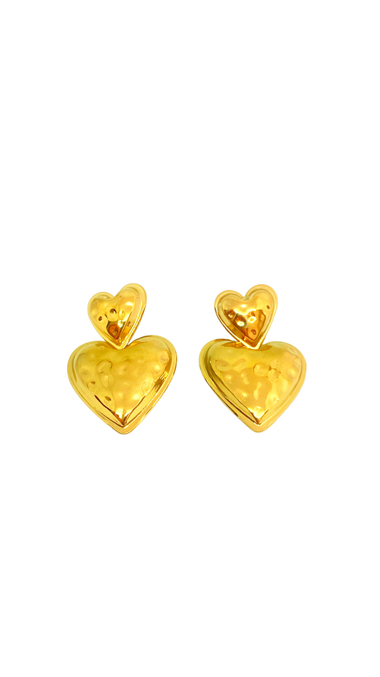 Boucles d'oreilles NAO gold