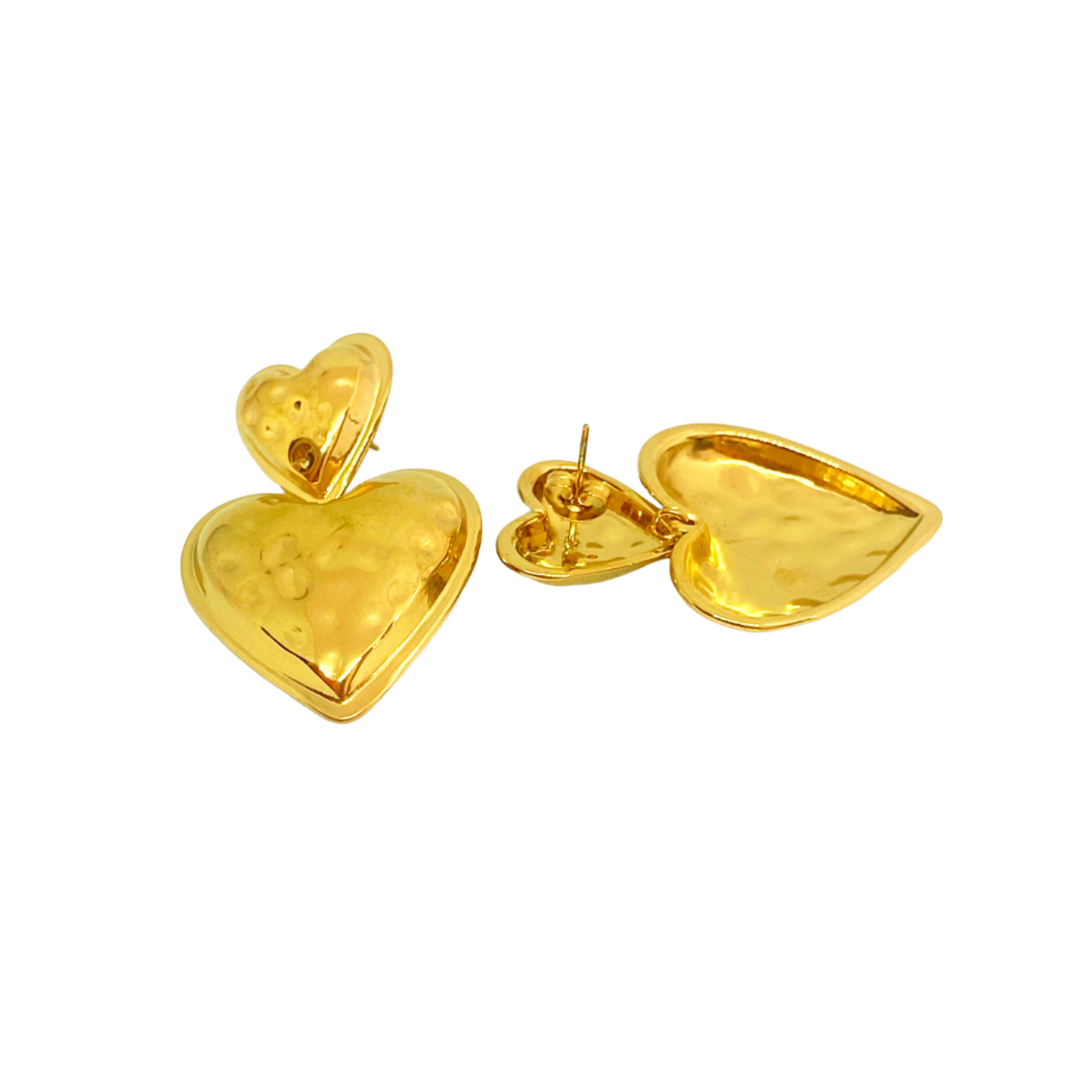 Boucles d'oreilles NAO gold