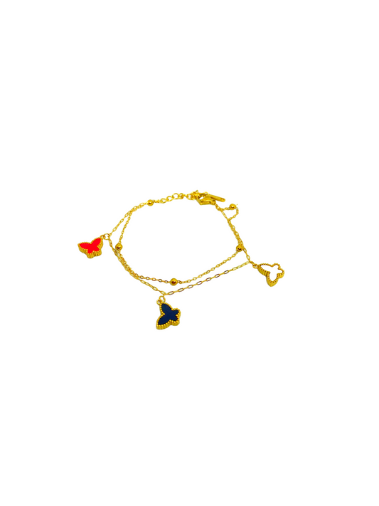 Bracelet ANJALI gold/ multicolor