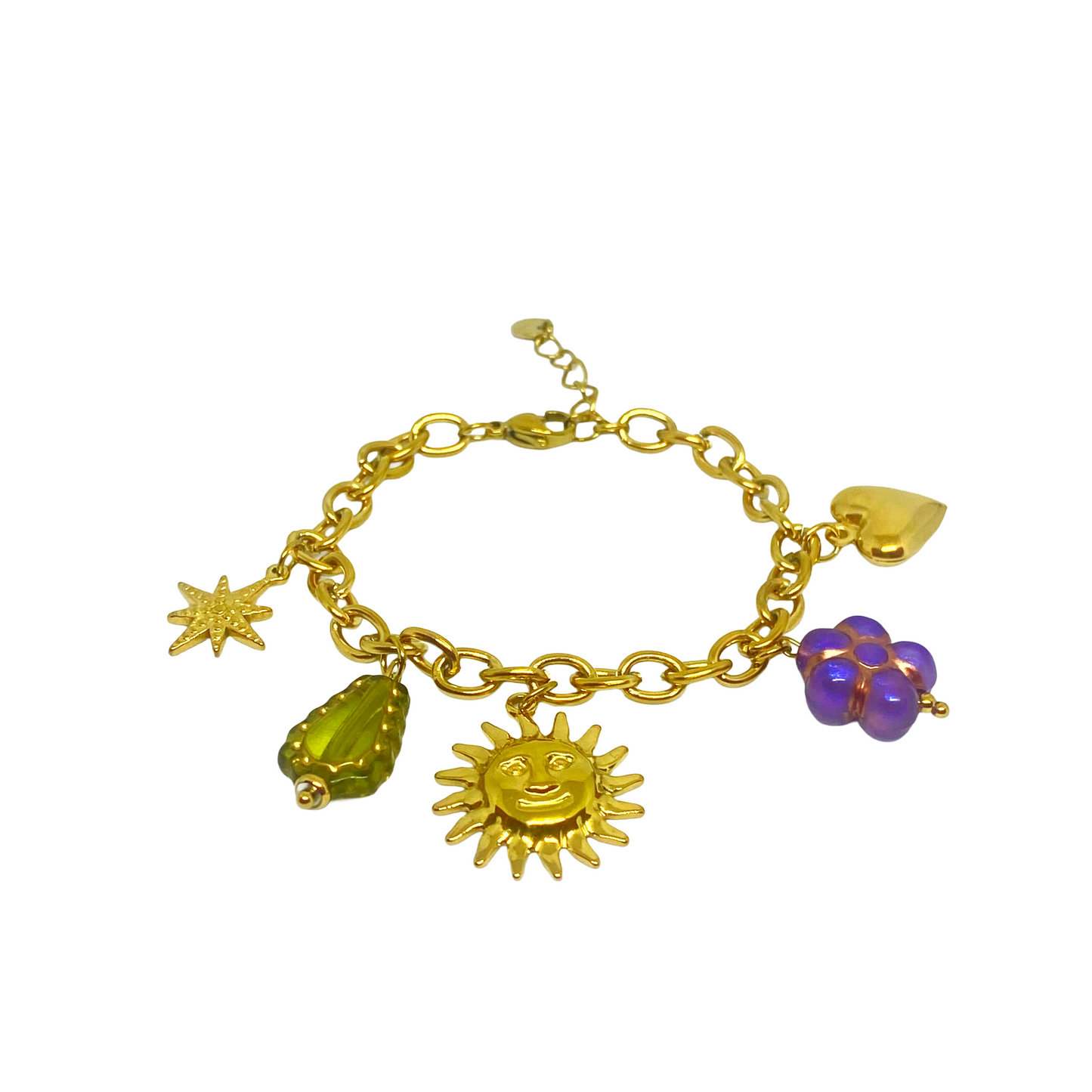 Bracelet ANNIE gold/multicolore