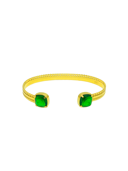 Bracelet EMILIANA gold/vert