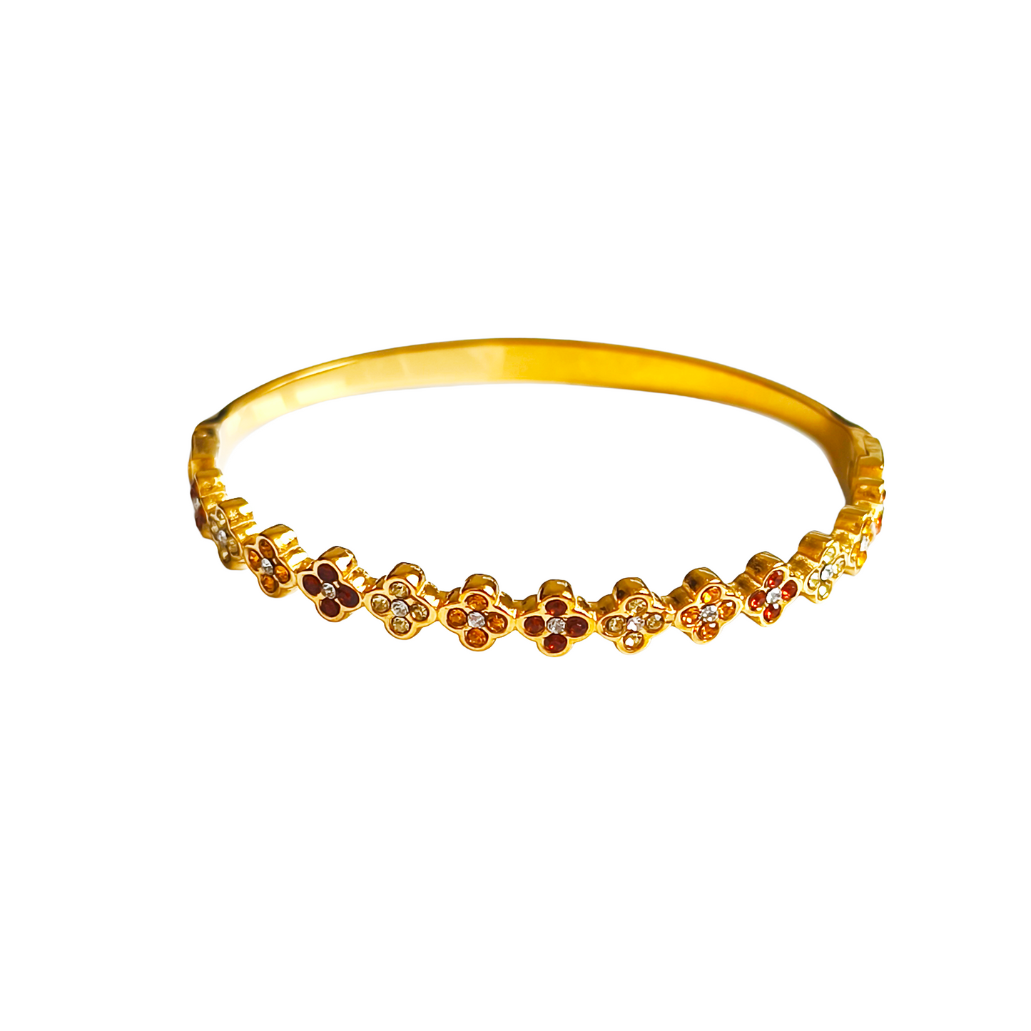 Bracelet LARA gold/caramel