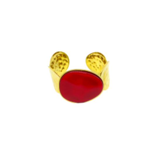 Bracelet LEE gold/bordeaux