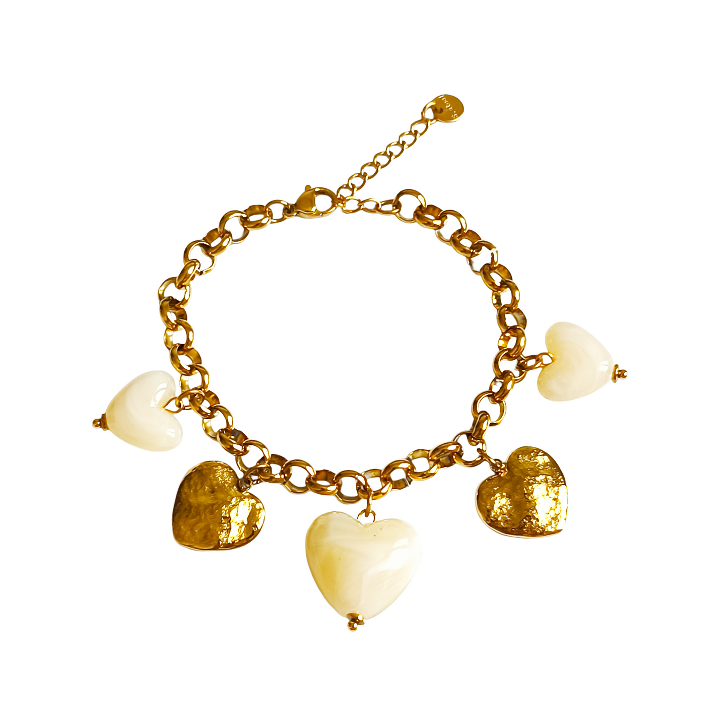 Bracelet LOUANE gold/beige