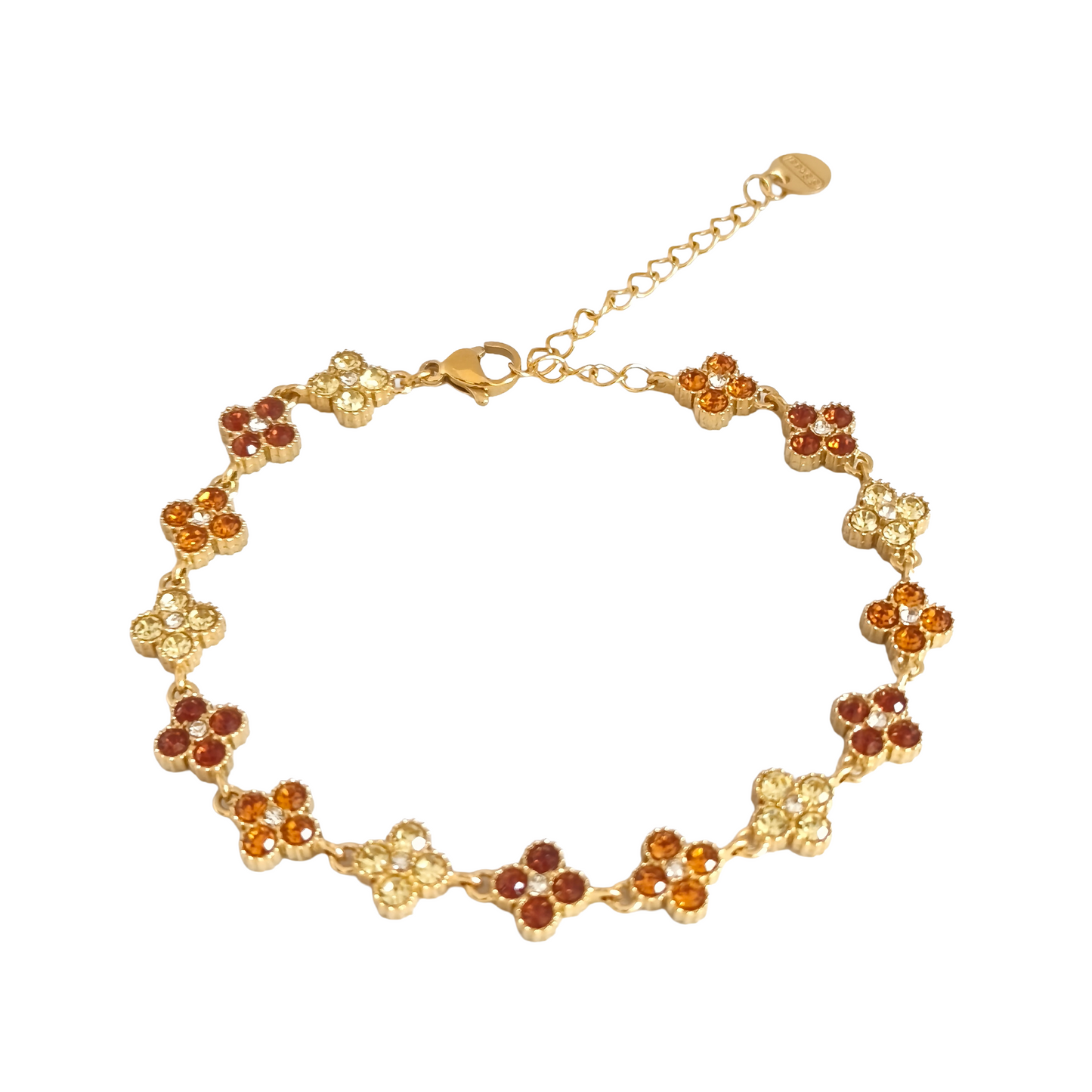 Bracelet MAHINA gold/caramel