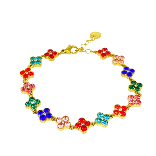 Bracelet MAHINA gold/multicolore