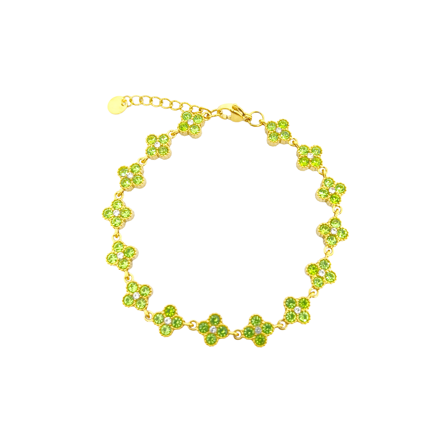 Bracelet MAHINA gold/pistache