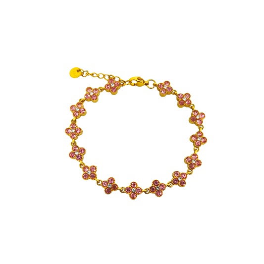 Bracelet MAHINA gold/rose pâle