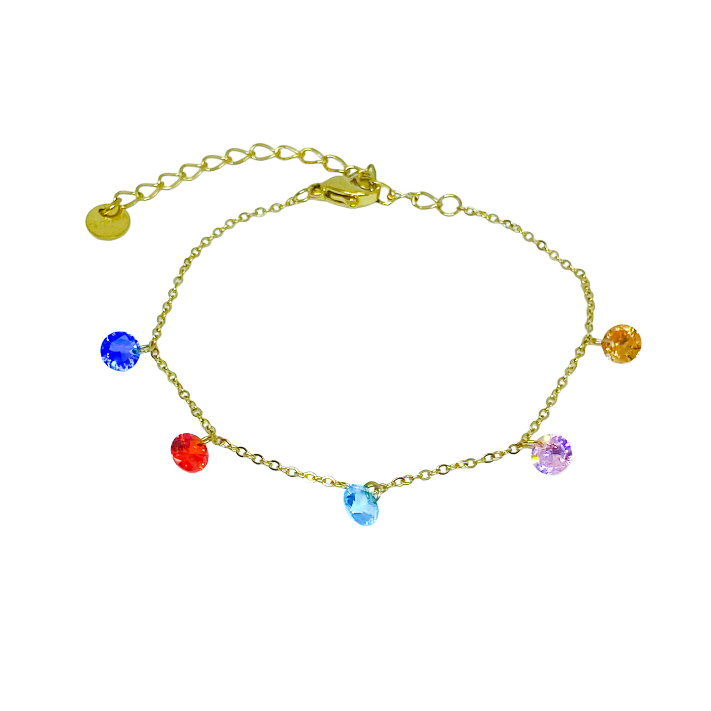 Bracelet MÉLODIE gold/multicolore