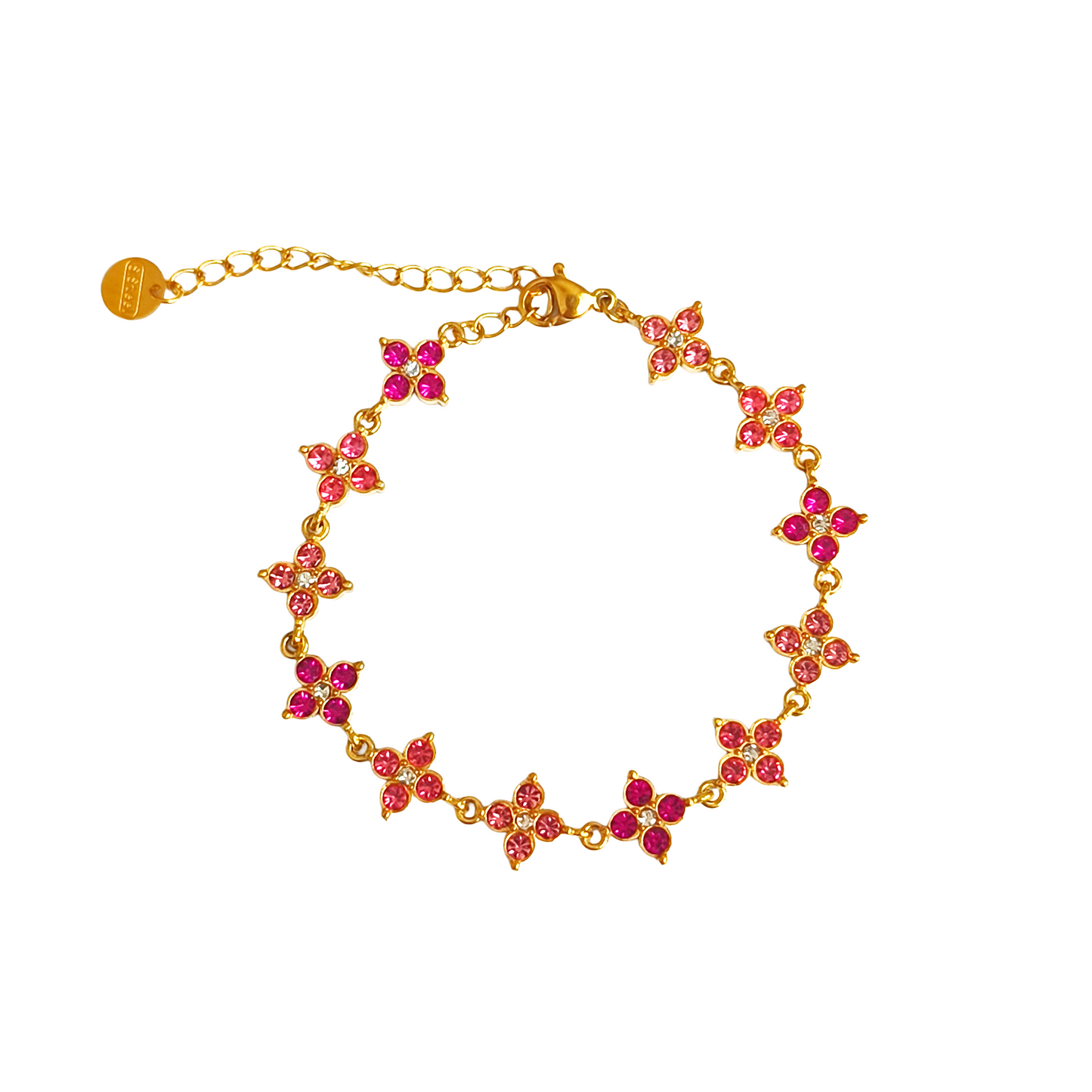 Bracelet MINA gold/multirose
