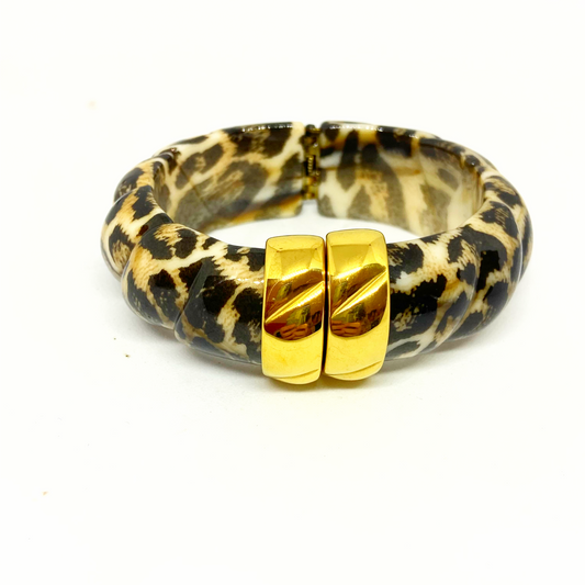 Bracelet MAWA gold/léopard