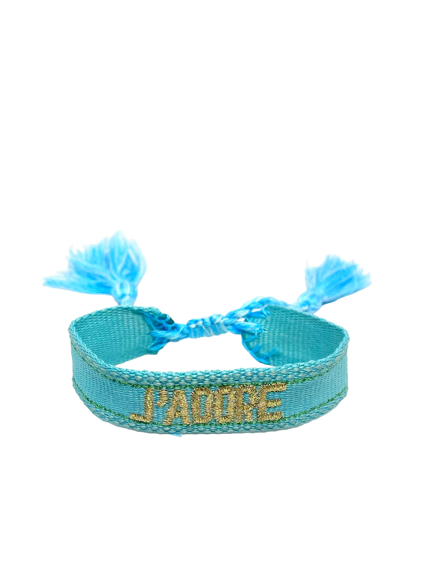 Bracelet TRINITY gold/bleu