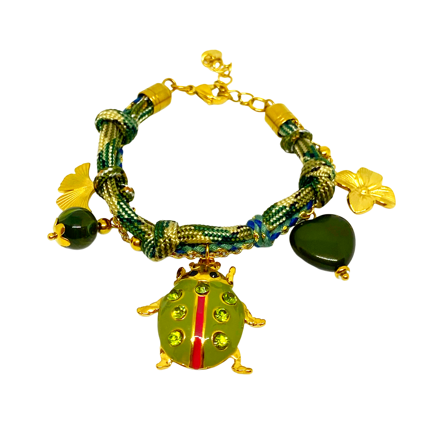 Bracelet TYLIA gold/vert