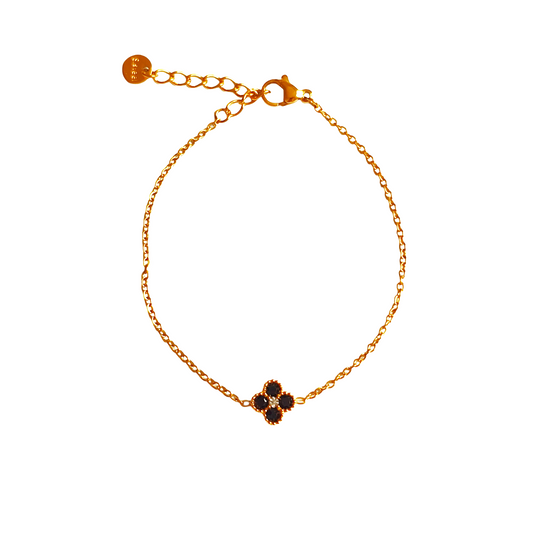 Bracelet ELSA gold/black