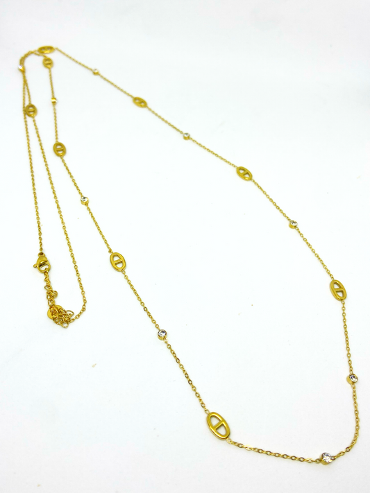 Collier SAUTOIR STEPHANIE gold