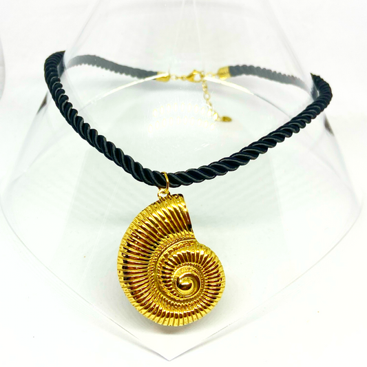 Collier CHANDRA gold/balck