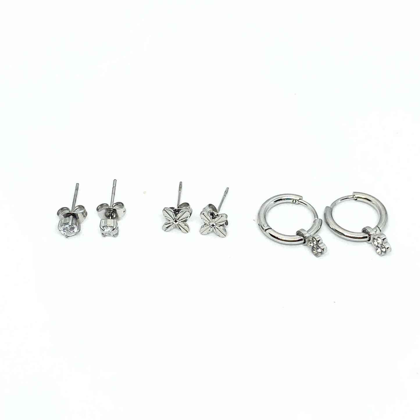 Boucles d'oreilles trio CHERYL sylver