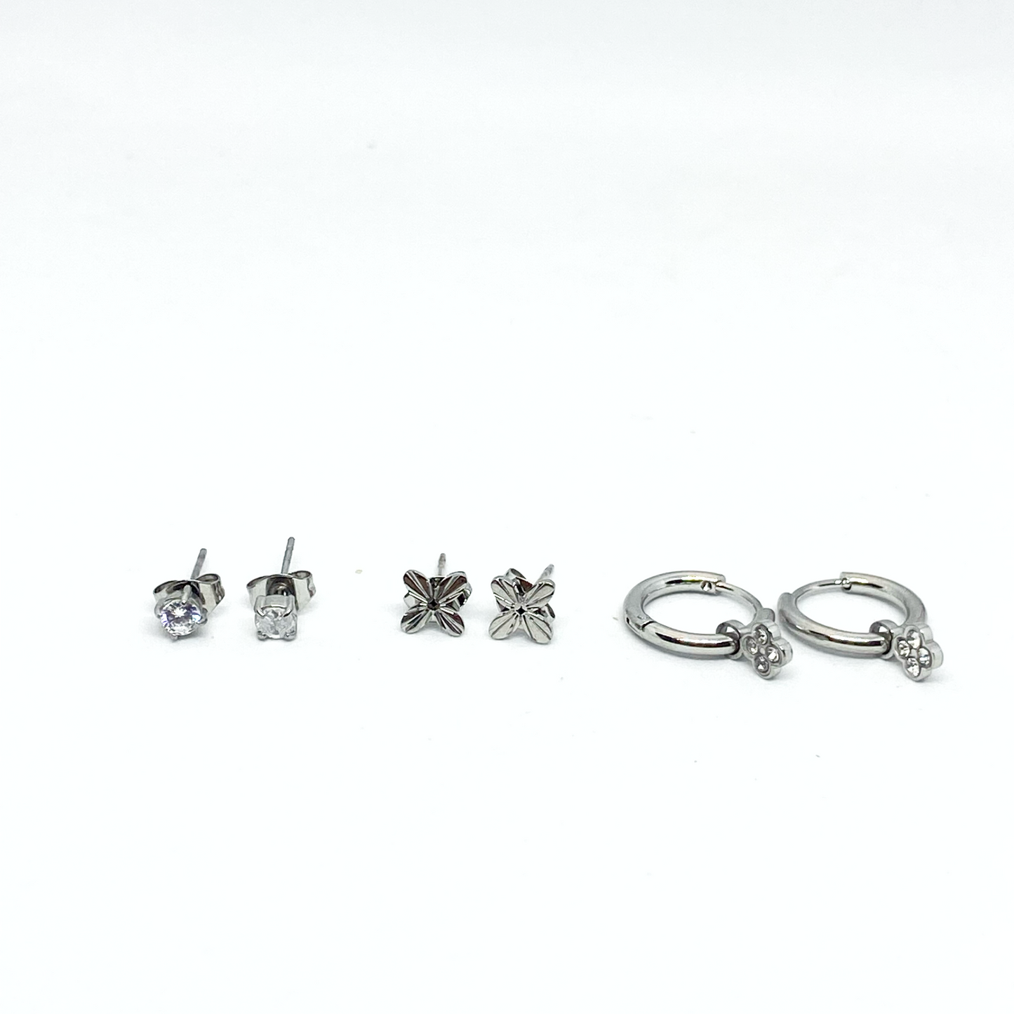 Boucles d'oreilles trio CHERYL sylver