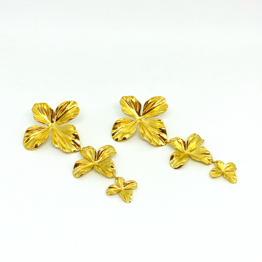 Boucles d'oreilles CYNTHIA gold