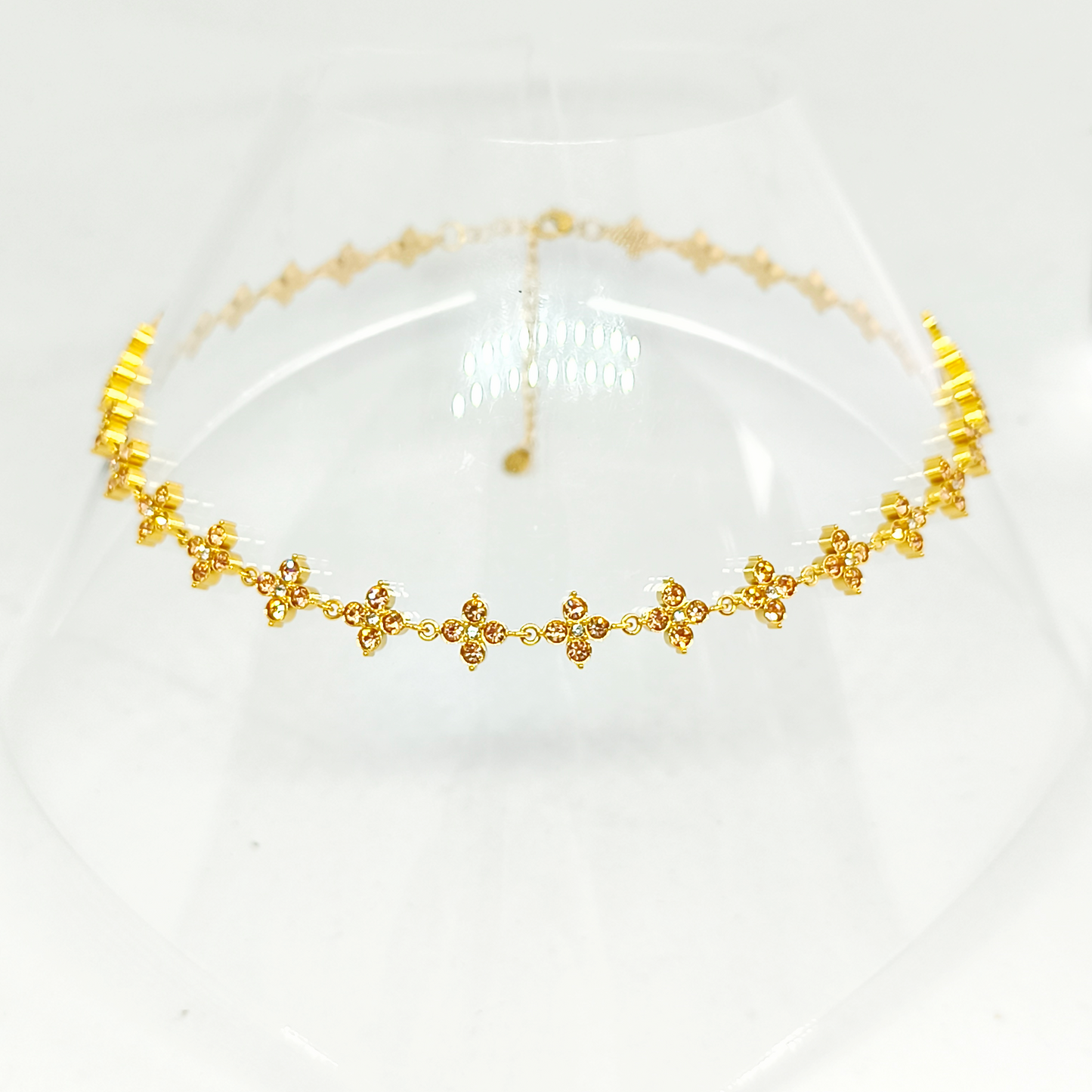 Collier ALICIA gold/champagne
