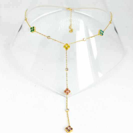 Collier ANGELIKA gold/multicolore