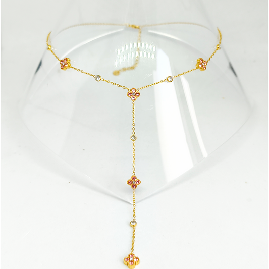 Collier ANGELIKA gold/rose pâle