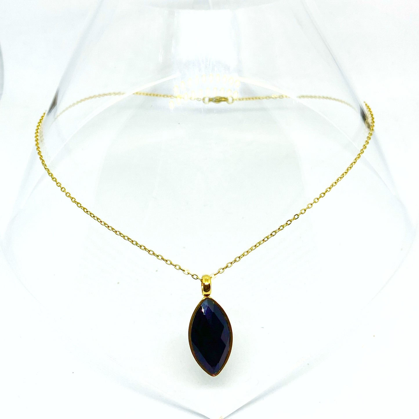 Collier DAMLA gold/ violet