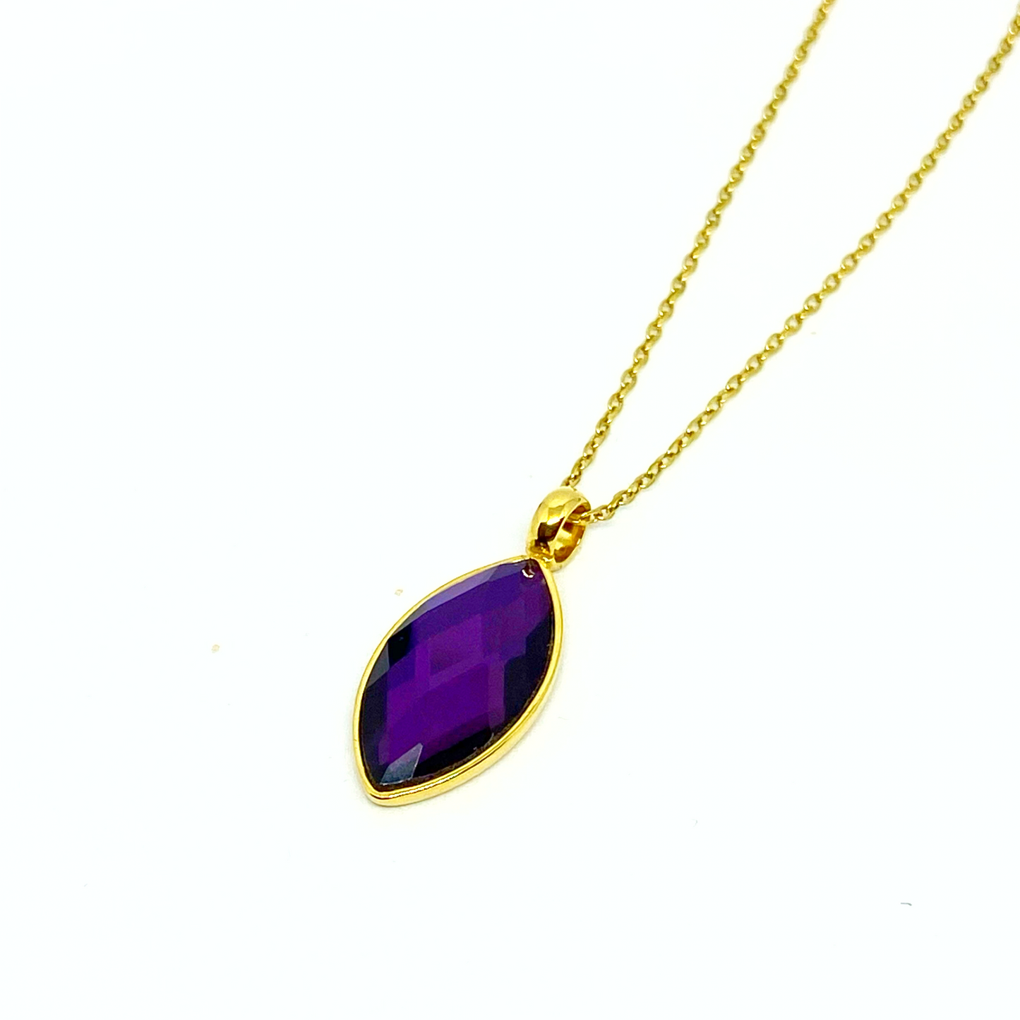 Collier DAMLA gold/ violet